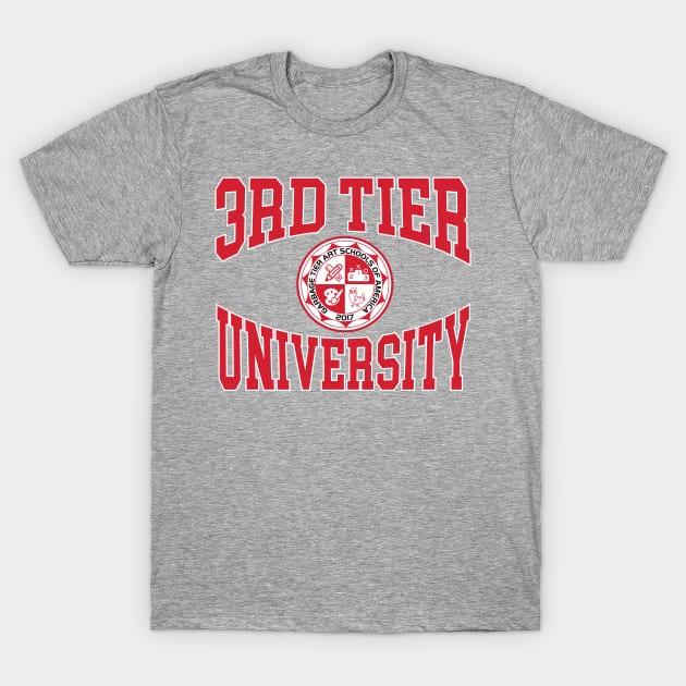 3rd Tier University T-Shirt by CommonSans